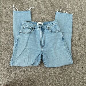 abercrombie&fitch curve love jeans